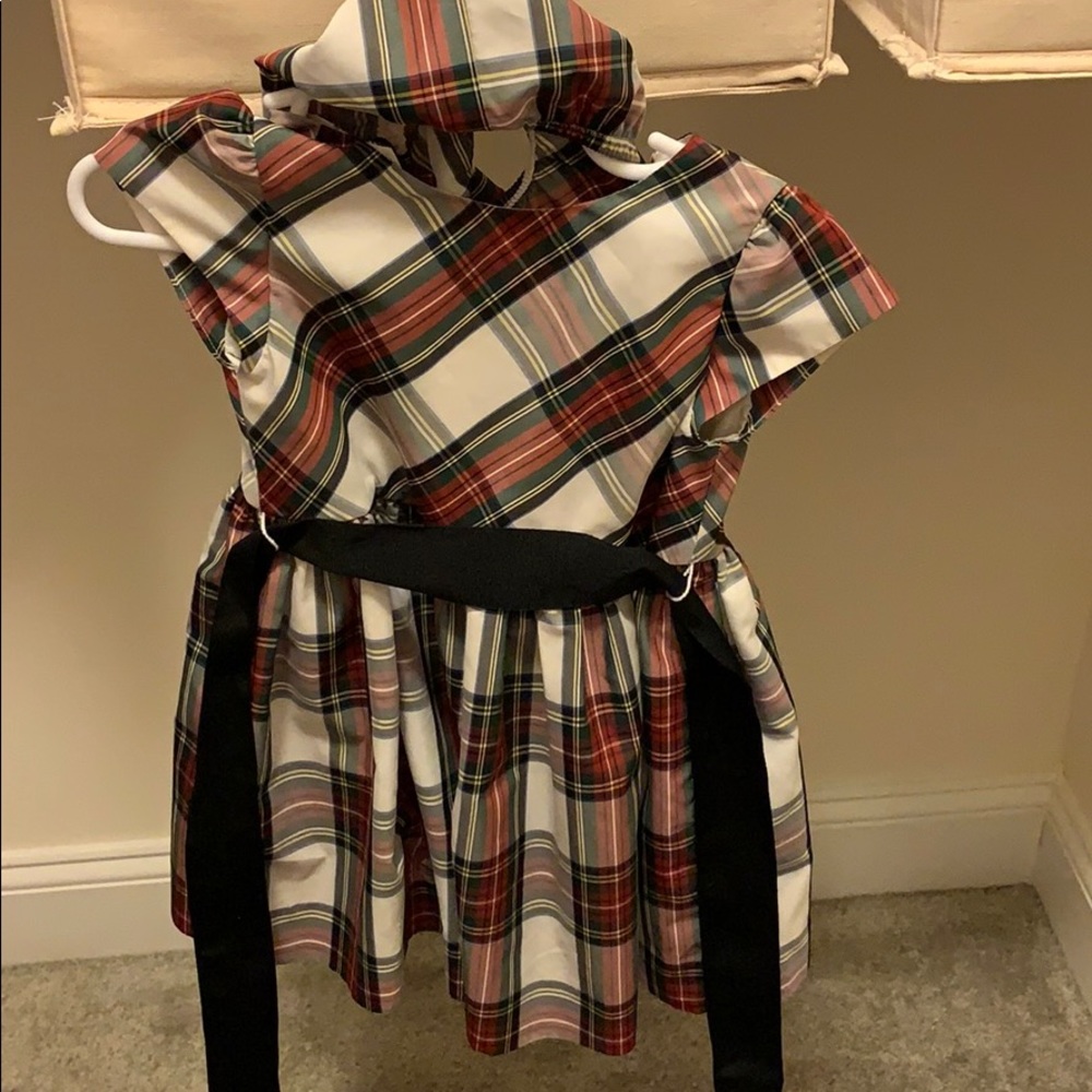Ralph Lauren holiday plaid dress 12 months